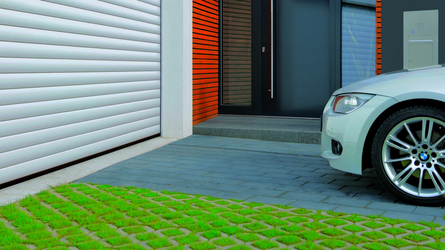 Roller garage doors a perennial favourite in Southern Scotland The