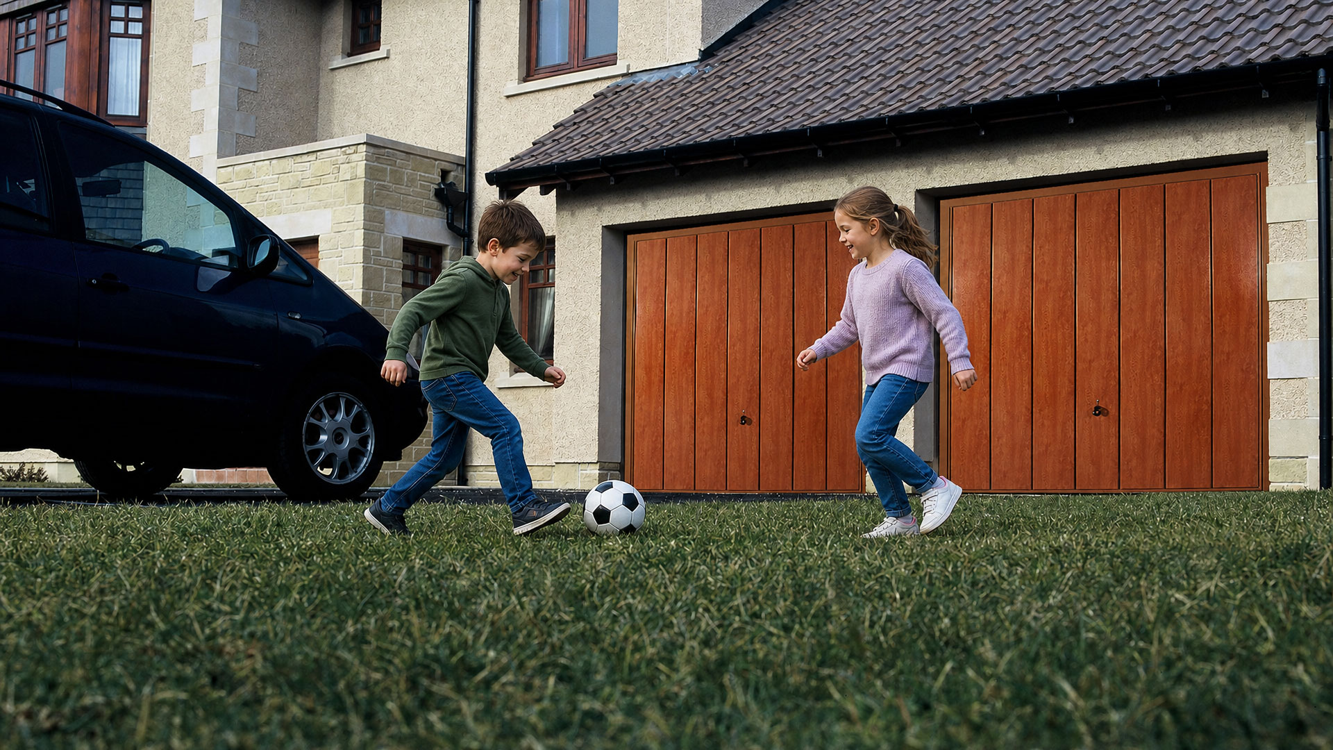 Garage doors in Scotland